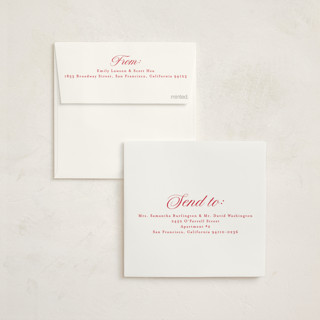 This is a candy cane holiday photo cards with standard by Gwen Bedat called candyland printing on signature in square