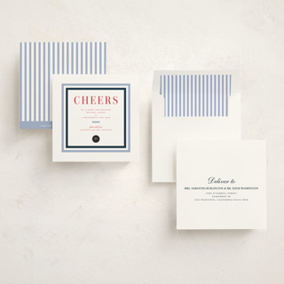 This is a frost holiday photo cards with standard by Alston Foster called festive printing on signature in square