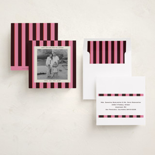 This is a gumdrop holiday photo cards with standard by Megan Davis called polo printing on recycled smooth signature in square