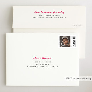 This is a sage wedding thank you cards with standard by Heather Francisco called cloud charm printing on signature in standard