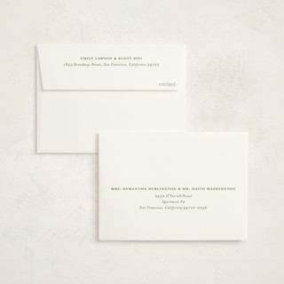 This is a peppermint baby shower thank you cards with standard by Stephanie Heinrich Godbout called peppermint printing on strathmore in standard