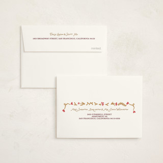 This is a slate baby shower thank you cards with standard by Maja Cunningham called dream pony printing on strathmore in standard