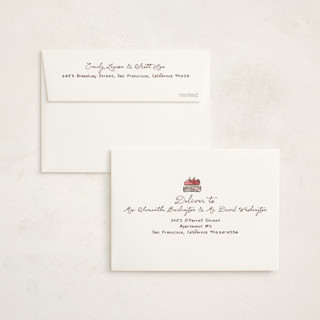 This is a lemon baby shower thank you cards with standard by Cass Loh called fresh from the garden printing on strathmore in standard