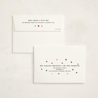 This is a cocoa baby shower thank you cards with standard by Studio Suku called fall baby printing on strathmore in standard