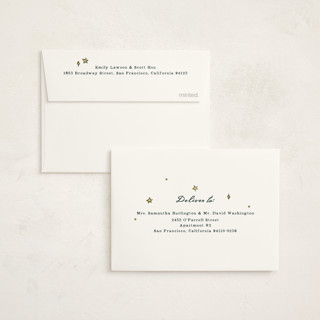 This is a grass baby shower thank you cards with standard by Pati Cascino called hot balloon printing on strathmore in standard