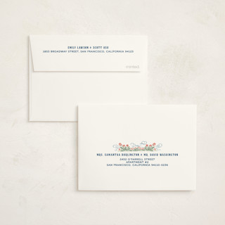 This is a ketchup baby shower thank you cards with standard by Paper Sun Studio called backyard bbq printing on strathmore in standard