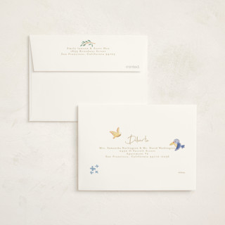 This is a forest baby shower thank you cards with standard by frau brandt called disney's bambi forest printing on strathmore in standard