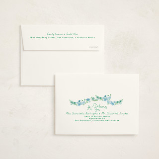 This is a breezy skies baby shower thank you cards with standard by Phrosné Barwood called paris with love printing on strathmore in standard