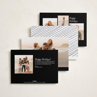 This is a licorice halloween party invitations cards with standard by Pixel and Hank called halloween happiness printing on recycled smooth signature in petite