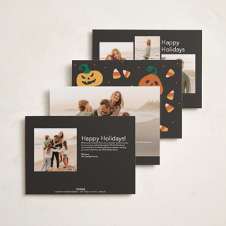 This is a pumpkin pie halloween party invitations cards with standard by Creo Study called vintage halloween printing on recycled smooth signature in petite