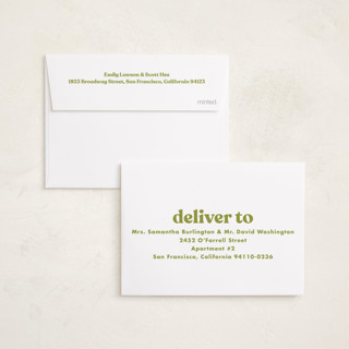 This is a slime halloween party invitations cards with standard by Lea Delaveris called get scary printing on recycled smooth signature in petite