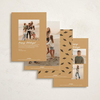 This is a soot halloween party invitations cards with standard by Dani Lugato called pumpkin village printing on signature in petite