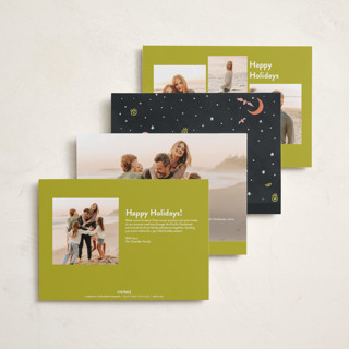 This is a ghoulish halloween party invitations cards with standard by Ashley DeMeyere called spooky kooky creepy scary printing on recycled smooth signature in petite