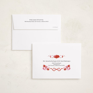 This is a raven halloween party invitations cards with standard by Masha Zimovich called ghostly greetings printing on recycled smooth signature in petite