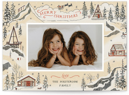 Snow and Ivory Winter Scene by Becky Nimoy