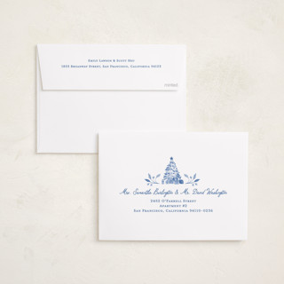 This is a spring lake holiday photo cards with standard by Sarah Knight called the nutcracker printing on recycled smooth signature in standard