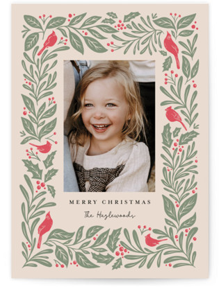 Cardinals Holiday Photo Cards