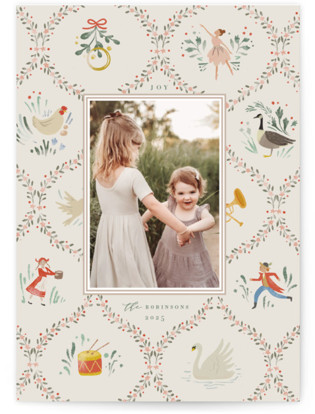 Twelfth Day of Christmas Holiday Photo Cards