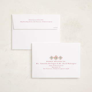 This is a ivory holiday photo cards with standard by Petra Kern called gretchen printing on recycled smooth signature in standard