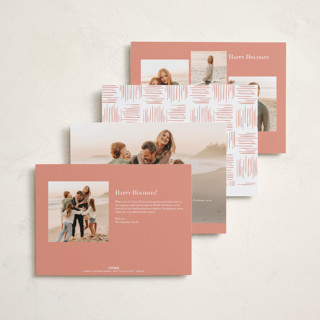 This is a cherry holiday photo cards with standard by Hannah Williams called new home holiday printing on recycled smooth signature in standard