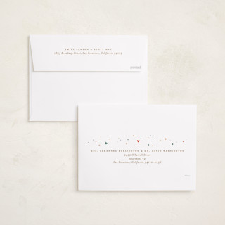 This is a sugar cookie holiday photo cards with standard by Ellen Schlegelmilch called disney's mickey tri confetti printing on recycled smooth signature in standard