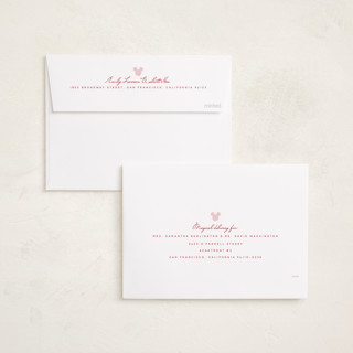 This is a rose holiday photo cards with standard by Hudson meet Rose called disney's joyful mickey printing on recycled smooth signature in standard