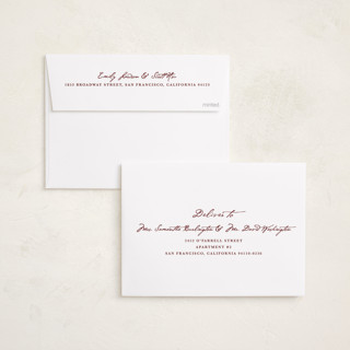 This is a mocha holiday photo cards with standard by Cass Loh called written wish printing on recycled smooth signature in standard