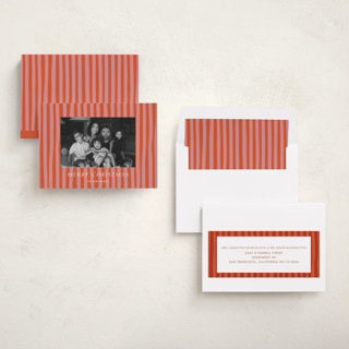 This is a candy holiday photo cards with standard by Alicia Schultz called soft ambience printing on recycled smooth signature in standard