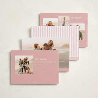 This is a currant holiday photo cards with standard by Susan Zinader called family crest printing on recycled smooth signature in standard