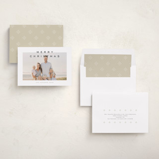 This is a starlight holiday photo cards with standard by Nicole Walsh called air printing on recycled smooth signature in standard