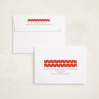 This is a persimmon holiday photo cards with standard by Carrie Moradi called hued mat printing on recycled smooth signature in standard
