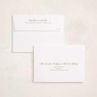 This is a candlelight holiday photo cards with standard by Carolyn MacLaren called formal five printing on recycled smooth signature in standard