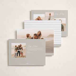 This is a mist holiday photo cards with standard by Angela Thompson called simple gallery printing on recycled smooth signature in standard