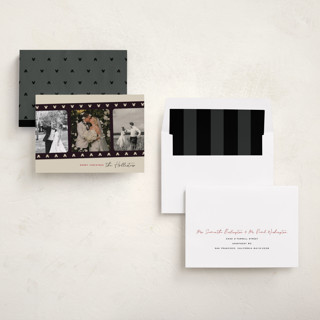 This is a retro holiday photo cards with standard by Kamala Nahas called mickey filmstrip printing on recycled smooth signature in standard