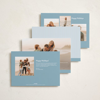 This is a ice holiday photo cards with standard by Kristie Kern called the magnolia printing on recycled smooth signature in standard