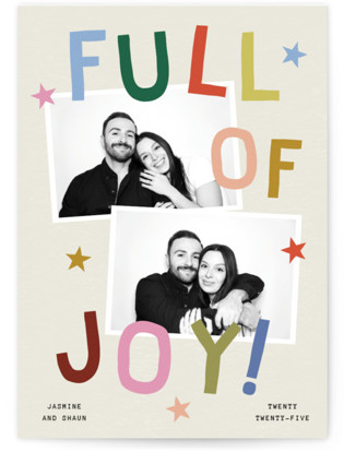 Full of Joy (& Cheer) Holiday Photo Cards