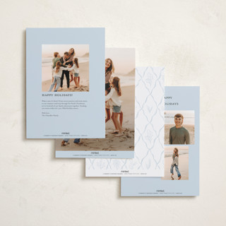 This is a frost holiday photo cards with standard by Pink House Press called southern charm printing on recycled smooth signature in standard