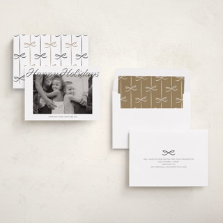 This is a ink holiday photo cards with standard by Ani Somi called happy days printing on signature in standard