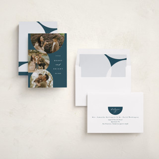 This is a night holiday photo cards with standard by Brianne Larsen called round overlap printing on recycled smooth signature in standard