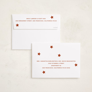 This is a santa holiday photo cards with standard by Sumak Studio called duo printing on recycled smooth signature in standard