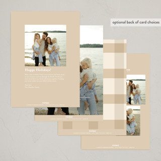 This is a eggnog holiday photo cards with standard by Creo Study called written it printing on recycled smooth signature in standard
