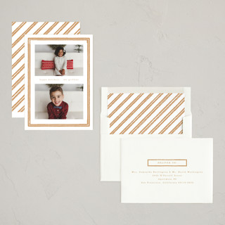 This is a starlight holiday photo cards with standard by Corinne Malesic called perfectly framed printing on recycled smooth signature in standard