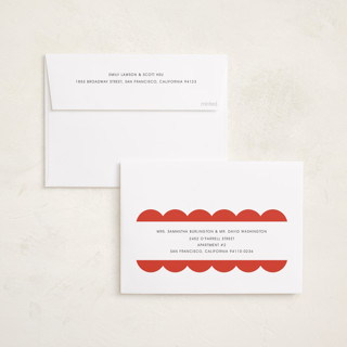 This is a poinsettia holiday photo cards with standard by Morgan Kendall called layered frame printing on recycled smooth signature in standard