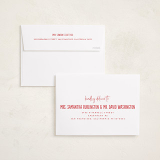 This is a poinsettia holiday photo cards with standard by Erica Krystek called grinch face printing on recycled smooth signature in standard