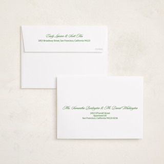 This is a mint holiday photo cards with standard by Inkblot Design called duplicity printing on recycled smooth signature in standard