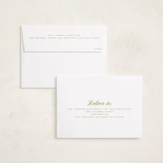 This is a citron holiday photo cards with standard by Ellen Schlegelmilch called classicly scripted printing on recycled smooth signature in standard