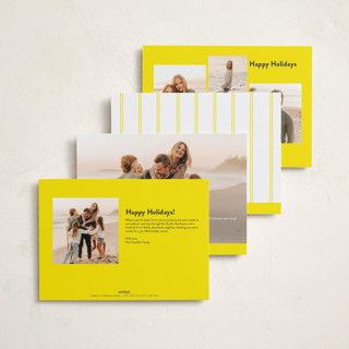 This is a stargazer holiday photo cards with standard by Tamara Hilje called the family printing on recycled smooth signature in standard