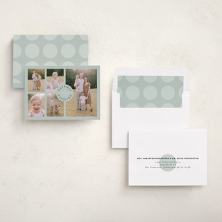 This is a sky holiday photo cards with standard by Iveta Angelova called rotonda printing on recycled smooth signature in standard