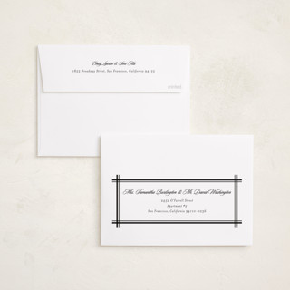 This is a nighttime holiday photo cards with standard by Stacey Meacham called elegant overlap printing on recycled smooth signature in standard
