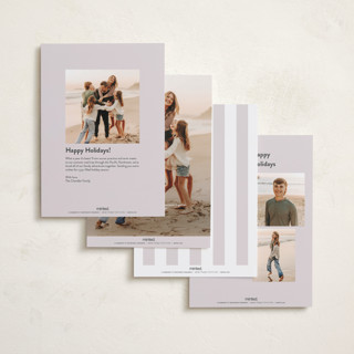 This is a snow holiday photo cards with standard by Kasia Labocki called the portrait printing on recycled smooth signature in standard